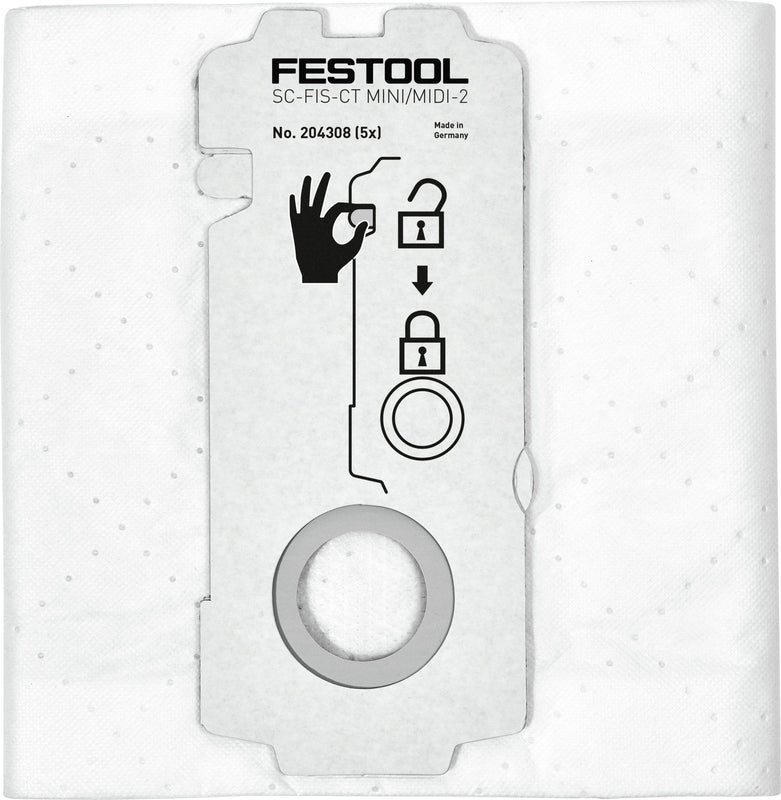 Festool - Filter Bags (5 pack)