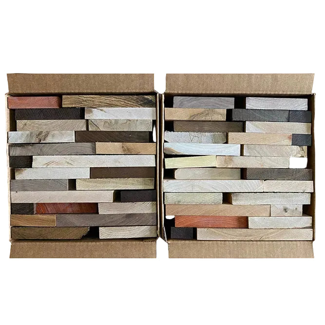 4/4 Mixed Hardwood Offcuts Box (Large)
