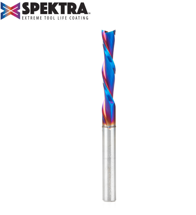 Amana - 46421-K - 1/4" Spiral Plunge (Down-Cut)