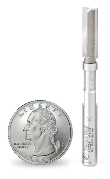 Amana - 47224 - 1/4" Flush Trim Plunge