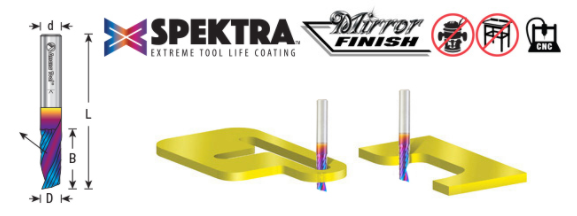 Amana - 51446-K - 1/8" Plastic Cutting