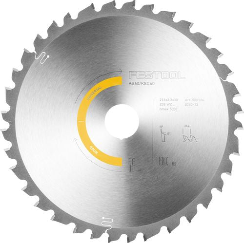 Festool - KSC 60 Universal 36 Tooth Blade