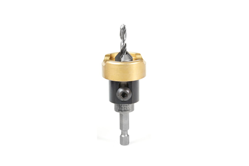 Amana - Drill Bit with Countersink and Depth Stop