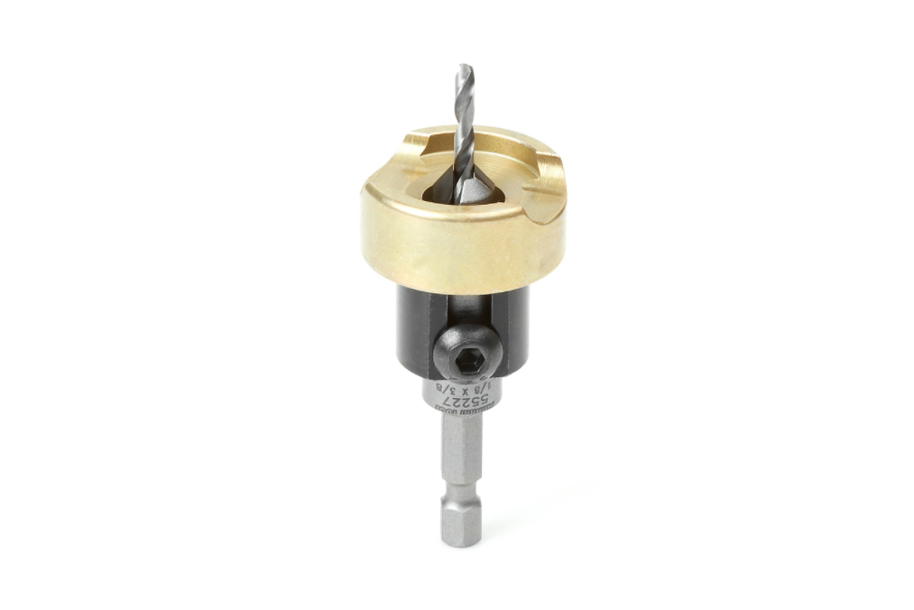 Amana - Drill Bit with Countersink and Depth Stop