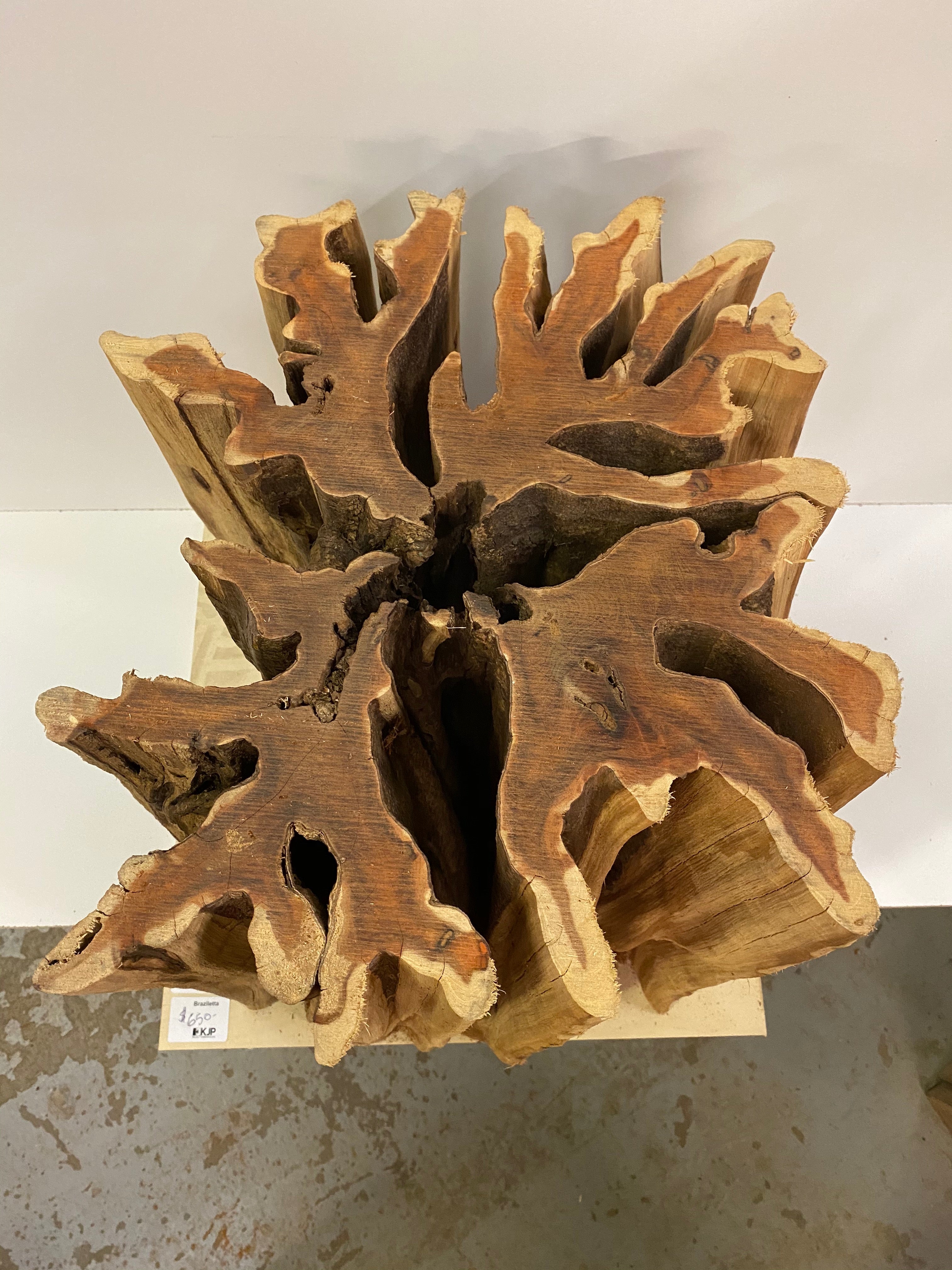 Brasiletta Table Base - 16" x 17" x 18"