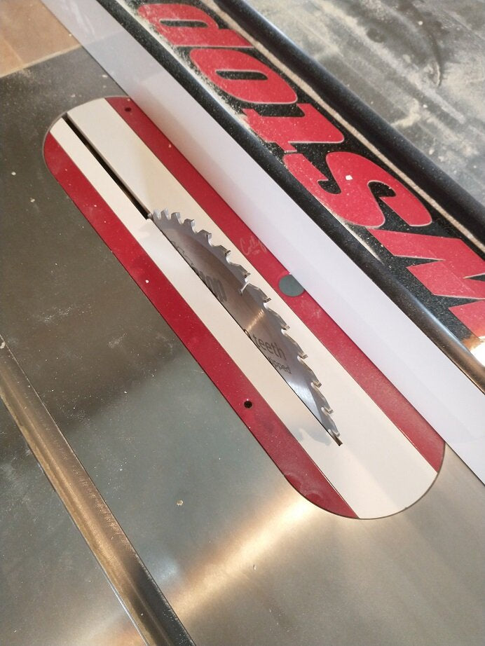 Colliflower - SawStop Zero-Clearance Plate