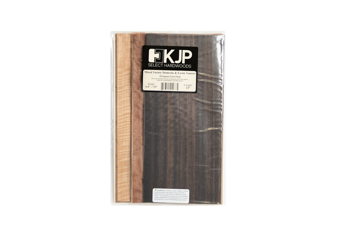 Mixed Variety Veneer Pack - Domestic & Exotic