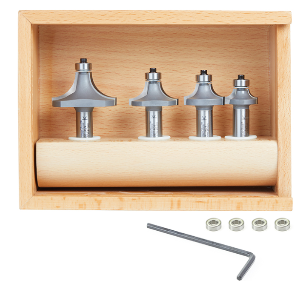 Amana - AMS-556 - 4 piece Roundover Set