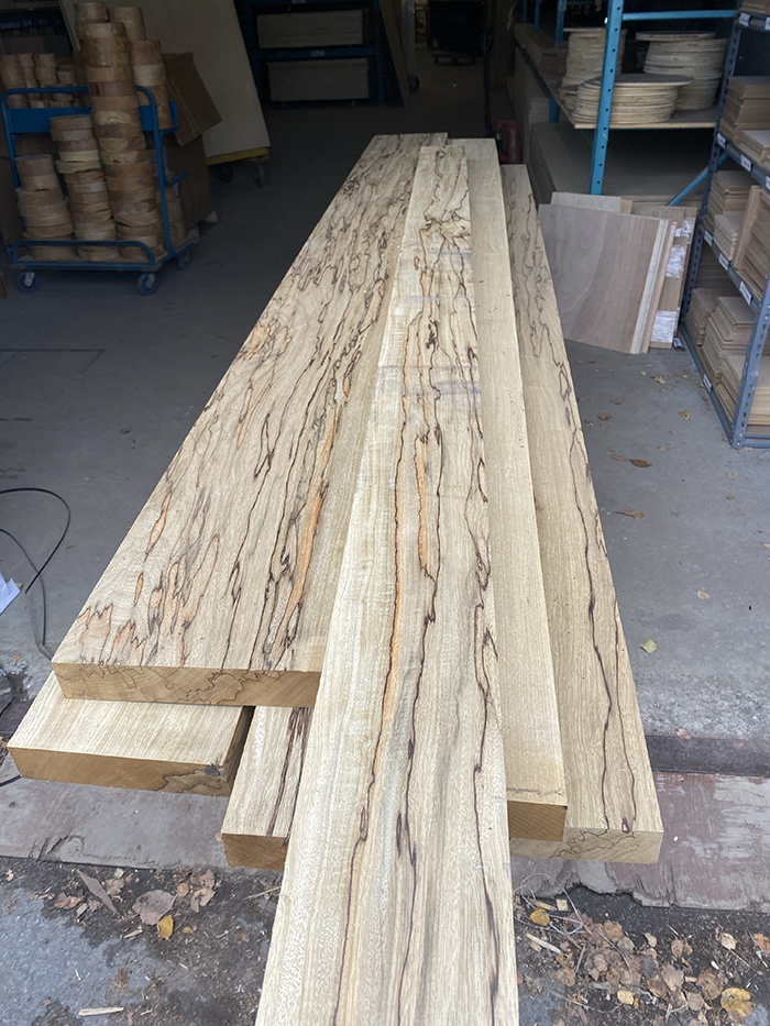 S4S Black Limba lumber
