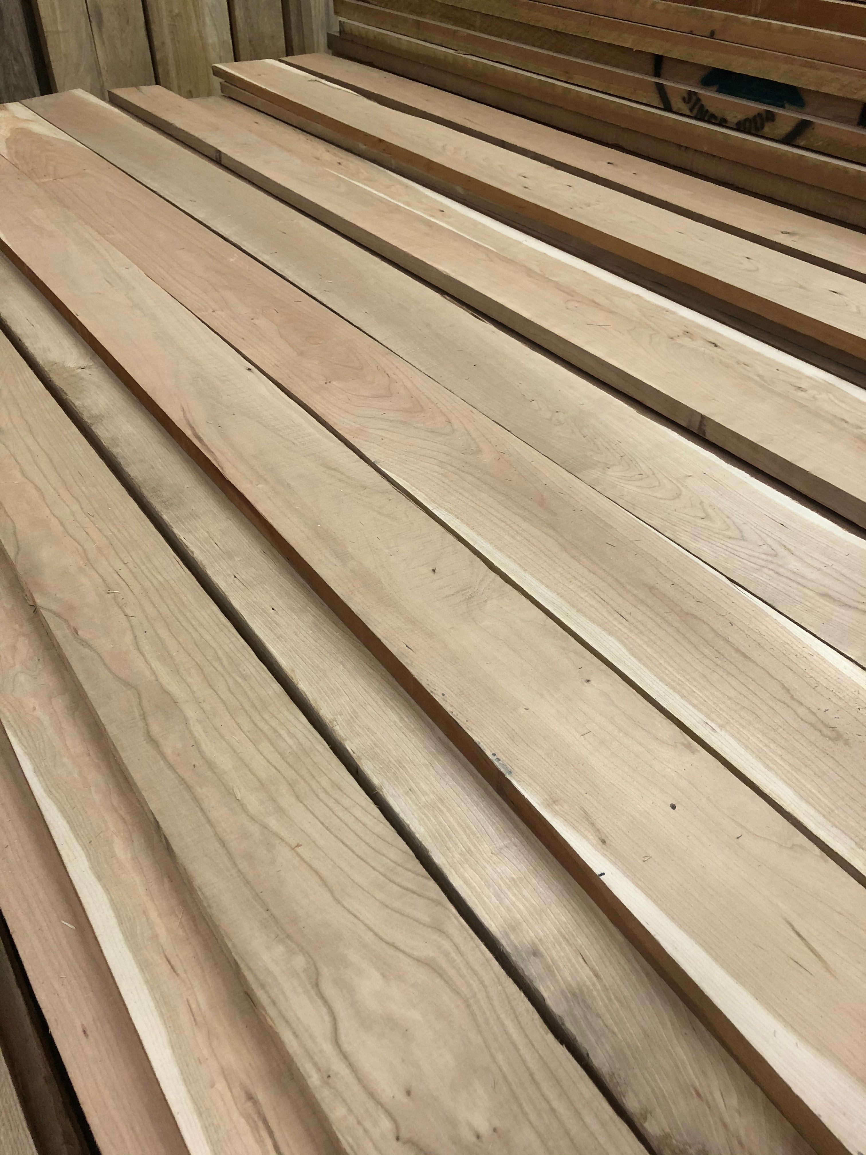 4/4 Cherry Lumber - Full Length