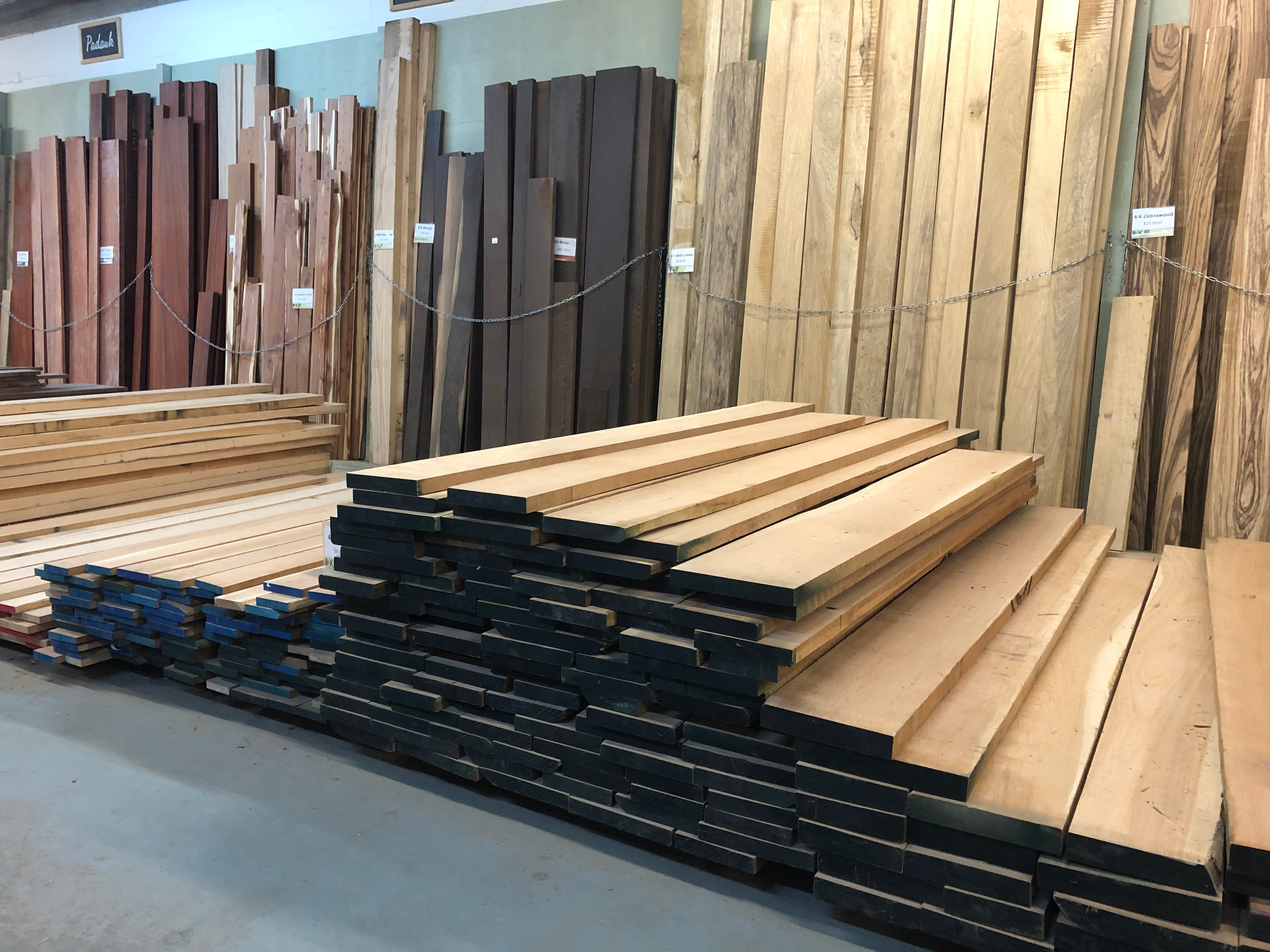 4/4 Cherry Lumber - Full Length