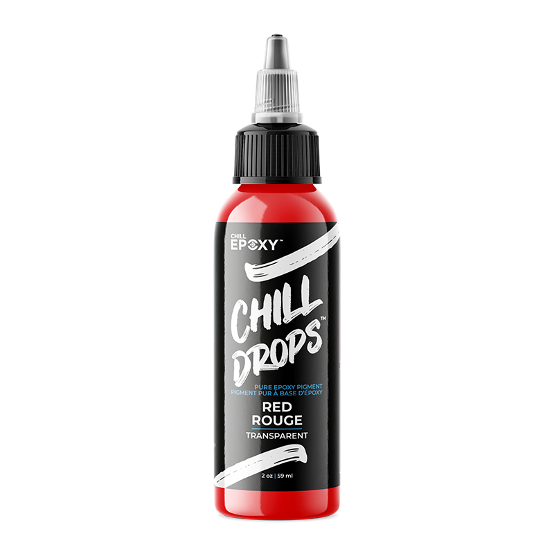 Chill drops - Red transparent