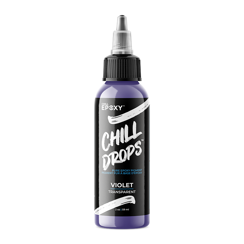 Chill drops - Violet transparent