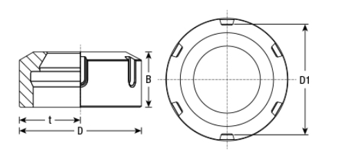 Amana - CON-ER32 50mm Collet