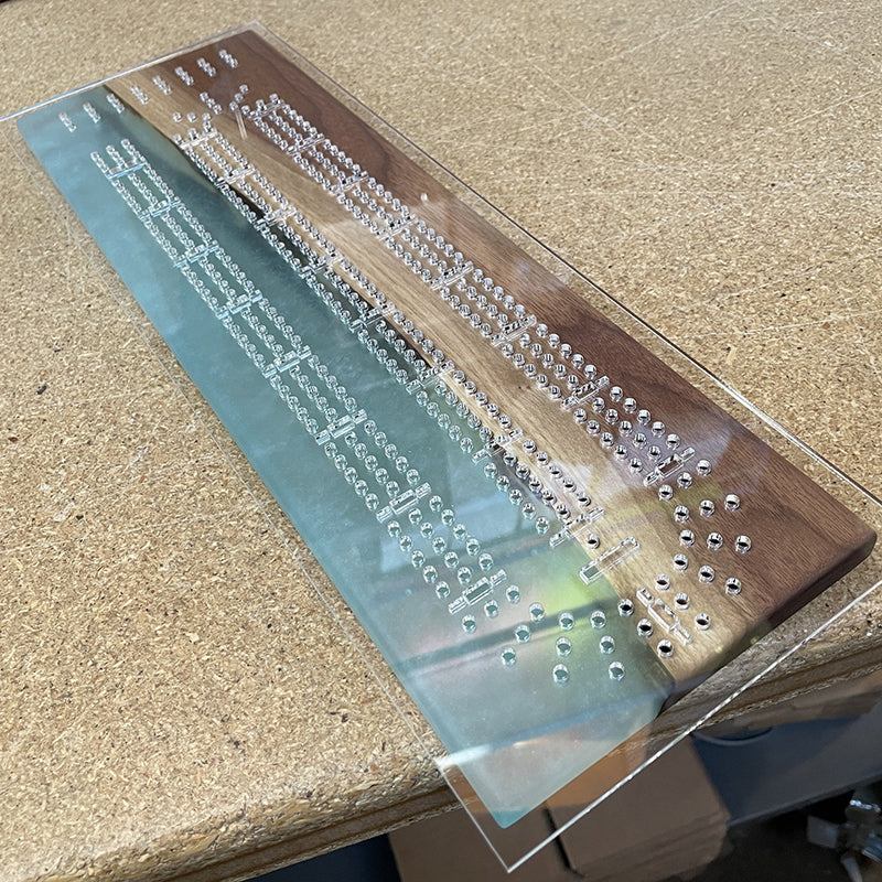 Cribbage Board Template