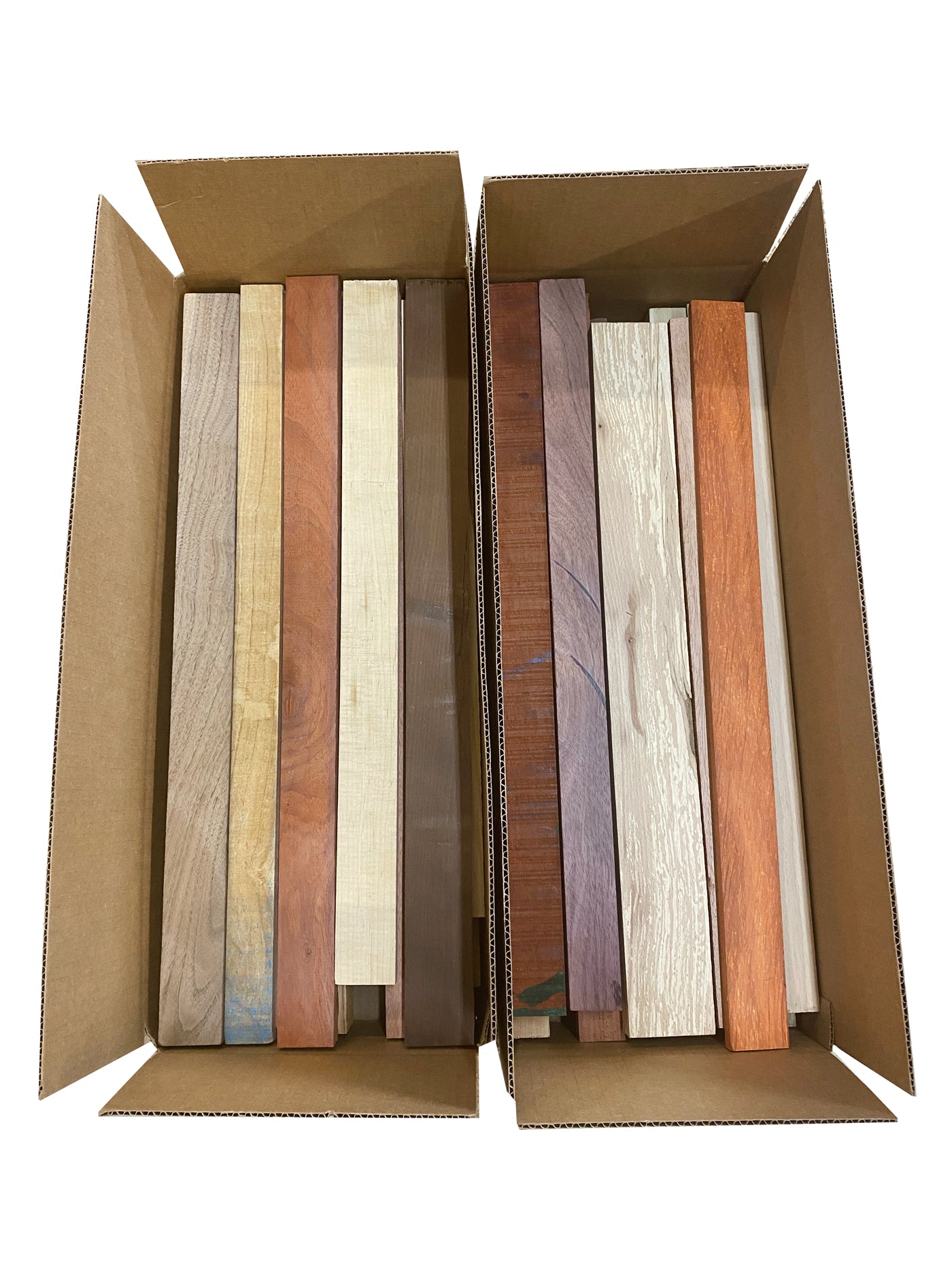 Mixed Hardwood Strips Box
