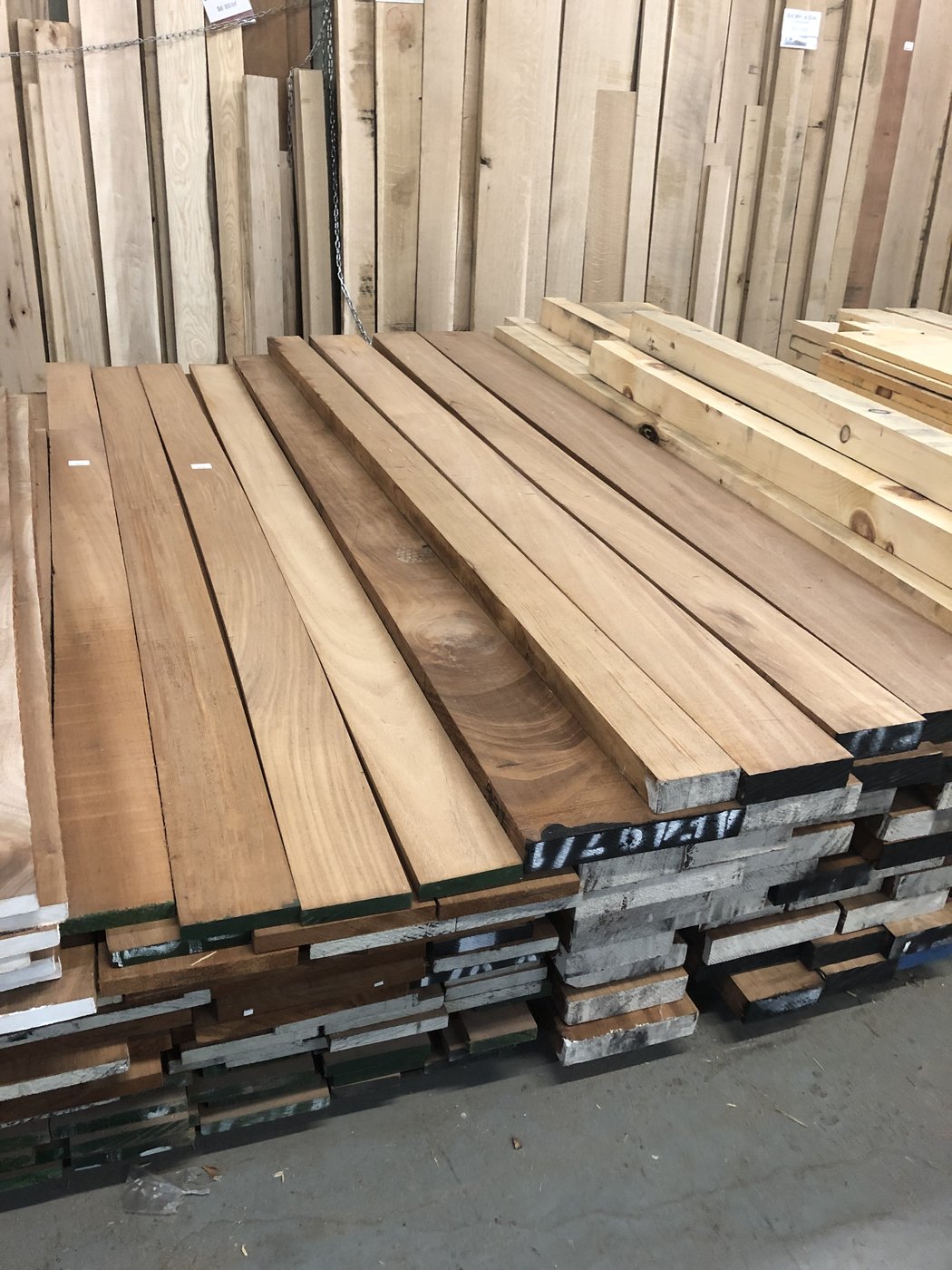 4/4 Mahogany Lumber - Full Length