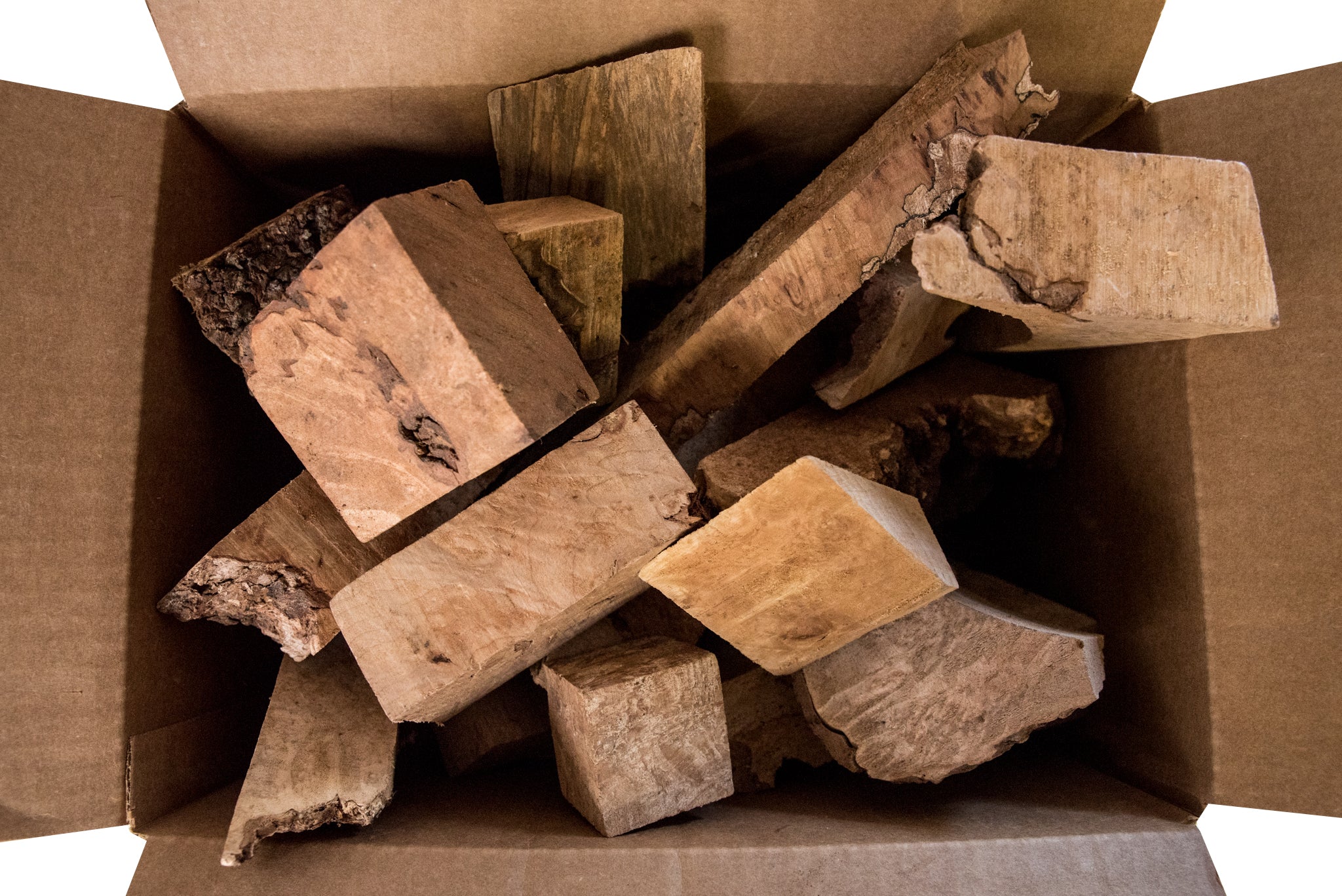 Big Leaf Maple Burl Offcuts Box