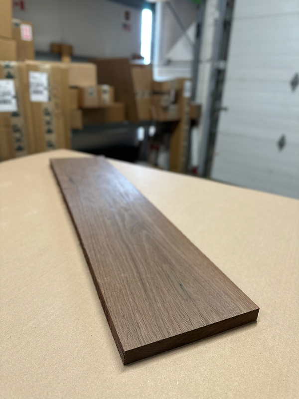 Rough Cut Peruvian Walnut Lumber