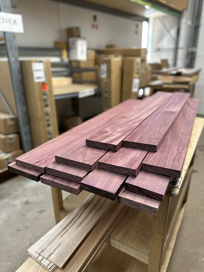 Purpleheart Lumber Pack