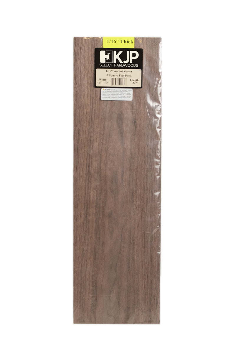 Walnut Veneer - Thick (1/16")